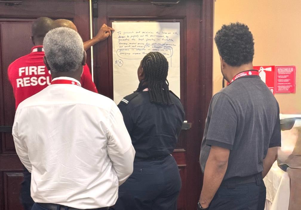Chiefs documenting at wall stations