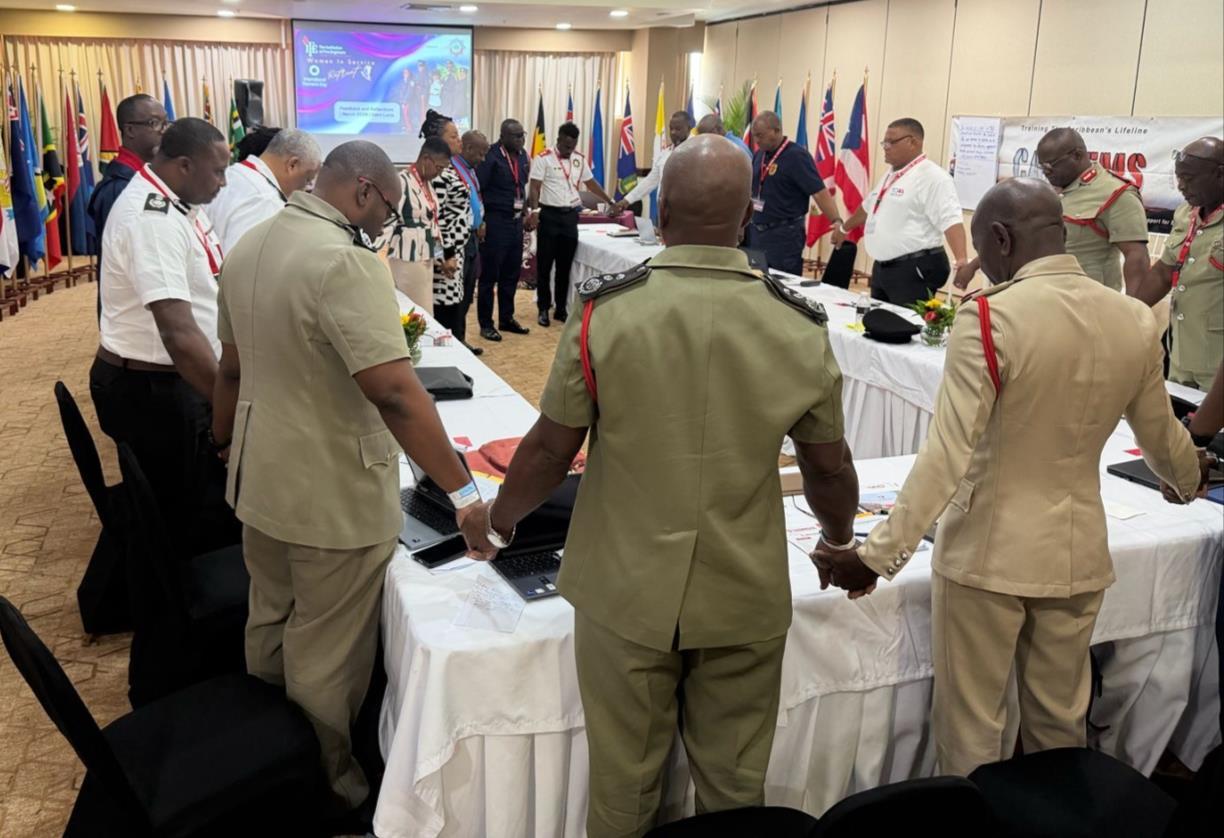 Opening circle of the conference